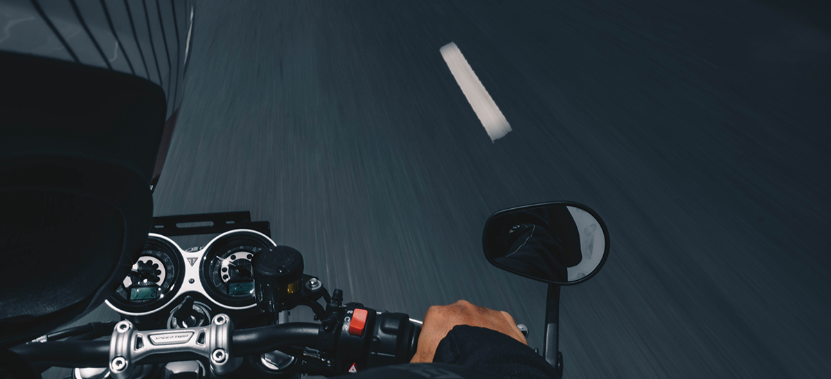 Motorbiking Riding Road