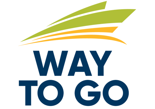 Way to go logo saying "way to go"