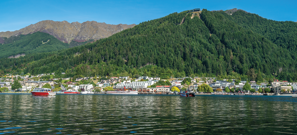 Queenstown Bay Looking At Lakeview Site