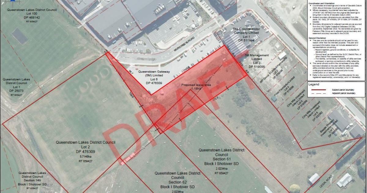 23 03 30 Lease of land approved for community facility at the edge of