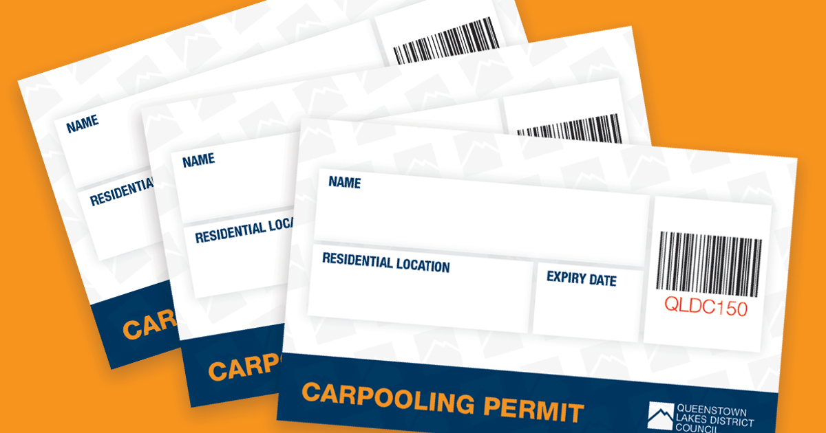 20 02 17 Carpool permits released | Queenstown Lakes District Council