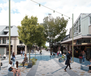Design of Beach Street at completion