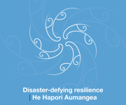 Vision Beyond 2050 Tile stating disaster-defying resilience