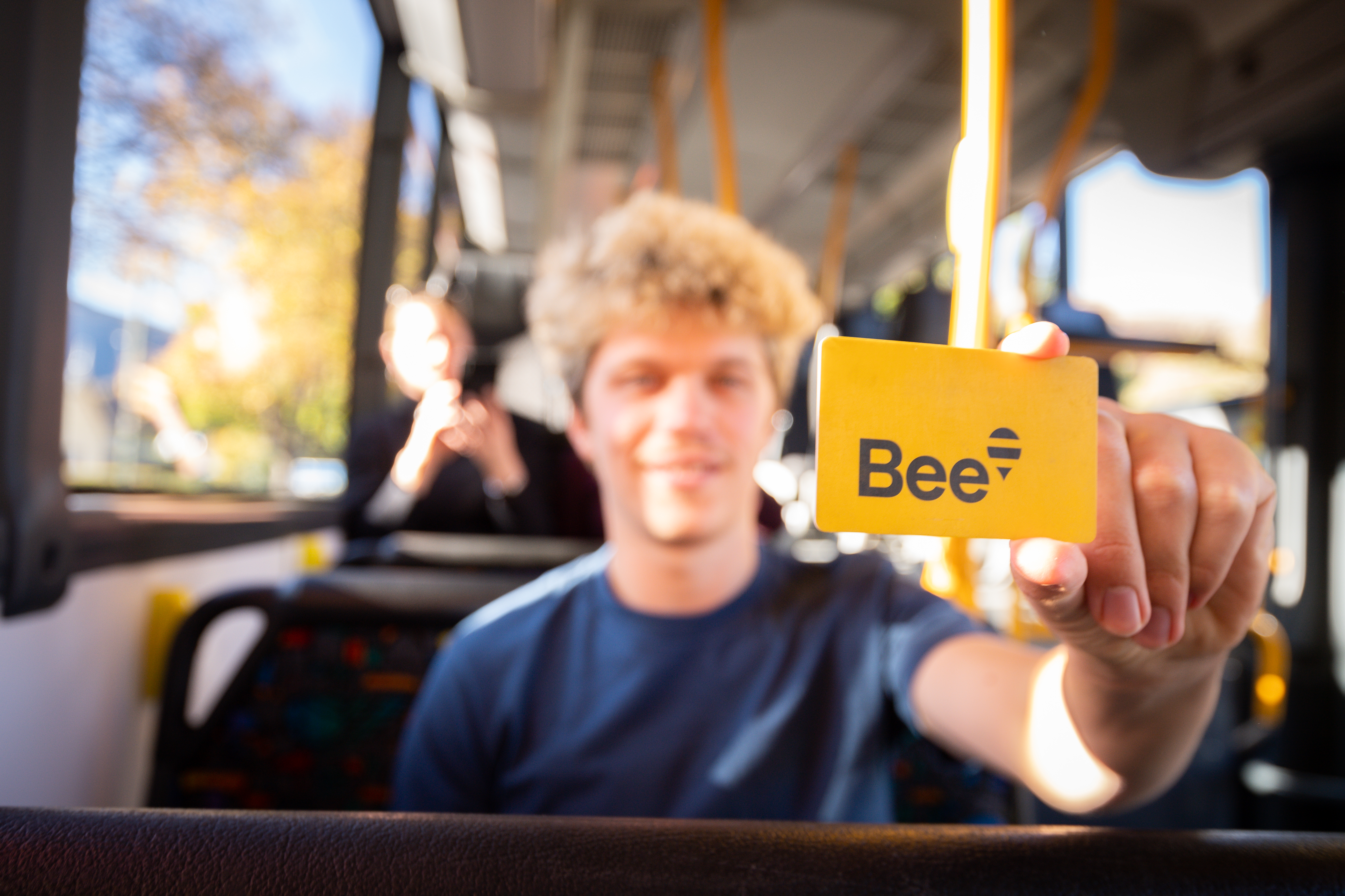 Bee Card Young Man