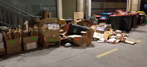 poor use of commercial collection point Queenstown