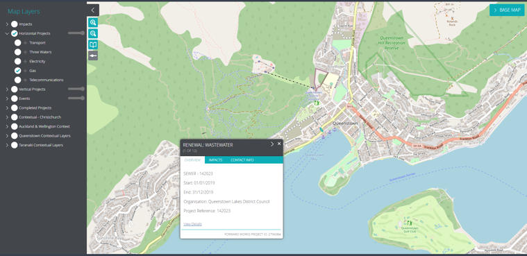 Preview of Forward Works Viewer