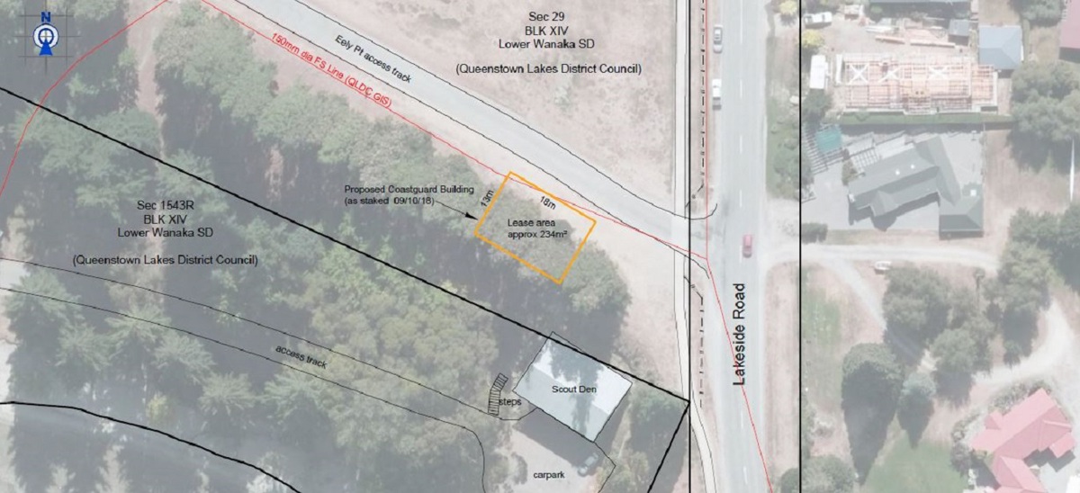 QLDC Eely Point Reserve Coastguard