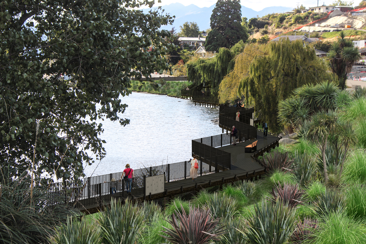 Visual design of stage three broadwalk