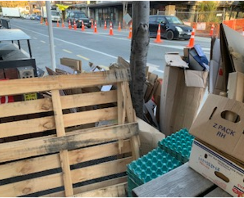 Poor use of commercial collection point Queenstown
